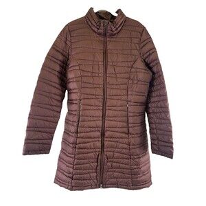 Patagonia Fiona Parka Jacket Down Lightweight Mid Burgundy 28358 Womens Medium